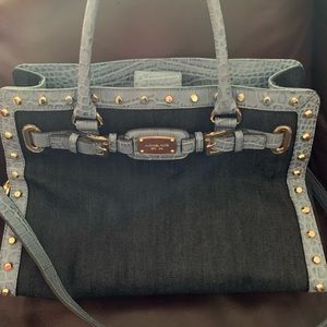 Denim MK Cross Body/Satchel